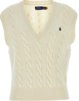 (Women) Polo Ralph Lauren Solid V-Neck Sleeveless Vest Beige (Womens). 211949994-002 (Women) Polo Ralph Lauren Solid V-Neck Sleeveless Vest Beige (Womens). 211949994-002