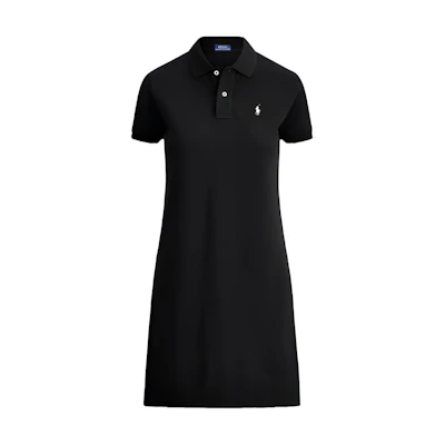(Women) Polo Ralph Lauren SS20 Black Short Sleeve Solid Pullover Dress. WMPODRSNN820093-001