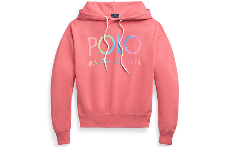(Women) Polo Ralph Lauren SS21 Gradient Logo Pullover Sweatshirt Women’s Pink WMPOKNINFB20044-670