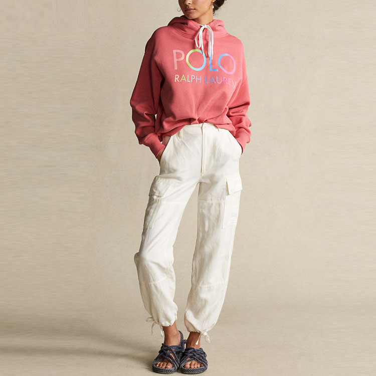 (Women) Polo Ralph Lauren SS21 Gradient Logo Pullover Sweatshirt Women’s Pink WMPOKNINFB20044-670 圖 3