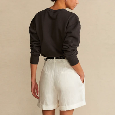 (W) Polo Ralph Lauren SS21 Sweatshirt Hitam dengan Desain Grafik WMPOKNINFB20073-001 Shop (W) Polo Ralph Lauren SS21 Sweatshirt Hitam dengan Desain Grafik WMPOKNINFB20073-001