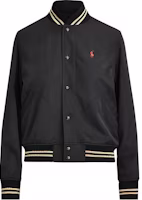 (Women) Polo Ralph Lauren SS22 Black Gold Bear Embroidered Jacket 211783995001 (Women) Polo Ralph Lauren SS22 Black Gold Bear Embroidered Jacket 211783995001