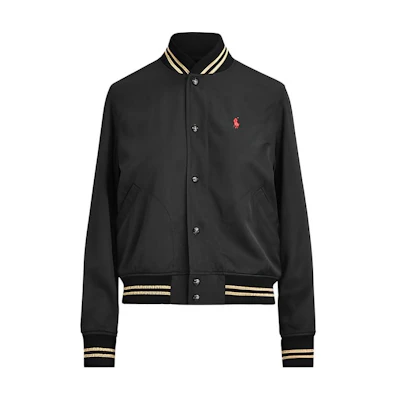(Women) Polo Ralph Lauren SS22 Black Gold Bear Embroidered Jacket 211783995001