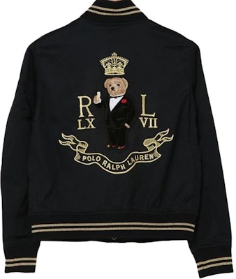 (W) Polo Ralph Lauren SS22 黑金小熊刺繡夾克 211783995001 Lookbook (W) Polo Ralph Lauren SS22 黑金小熊刺繡夾克 211783995001