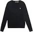 Buy (W) Polo Ralph Lauren SS22 黑色V領麻花編織套頭毛衣。 WMPOSWEN6810096-B10