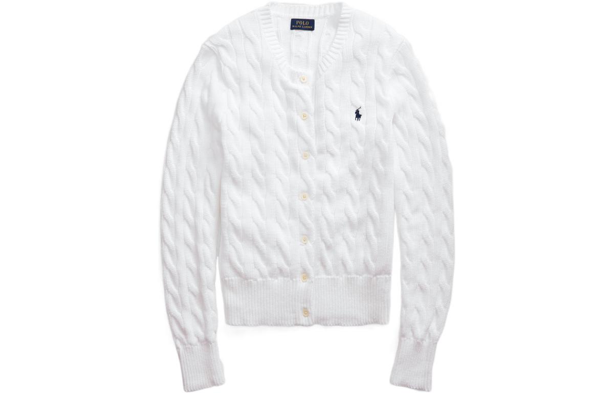 (Women) Polo Ralph Lauren SS22  Cable Knit Sweater White. WMPOSWEN6820272-100 圖 2