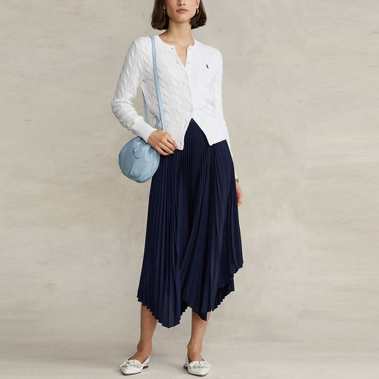 (Women) Polo Ralph Lauren SS22  Cable Knit Sweater White. WMPOSWEN6820272-100 圖 3