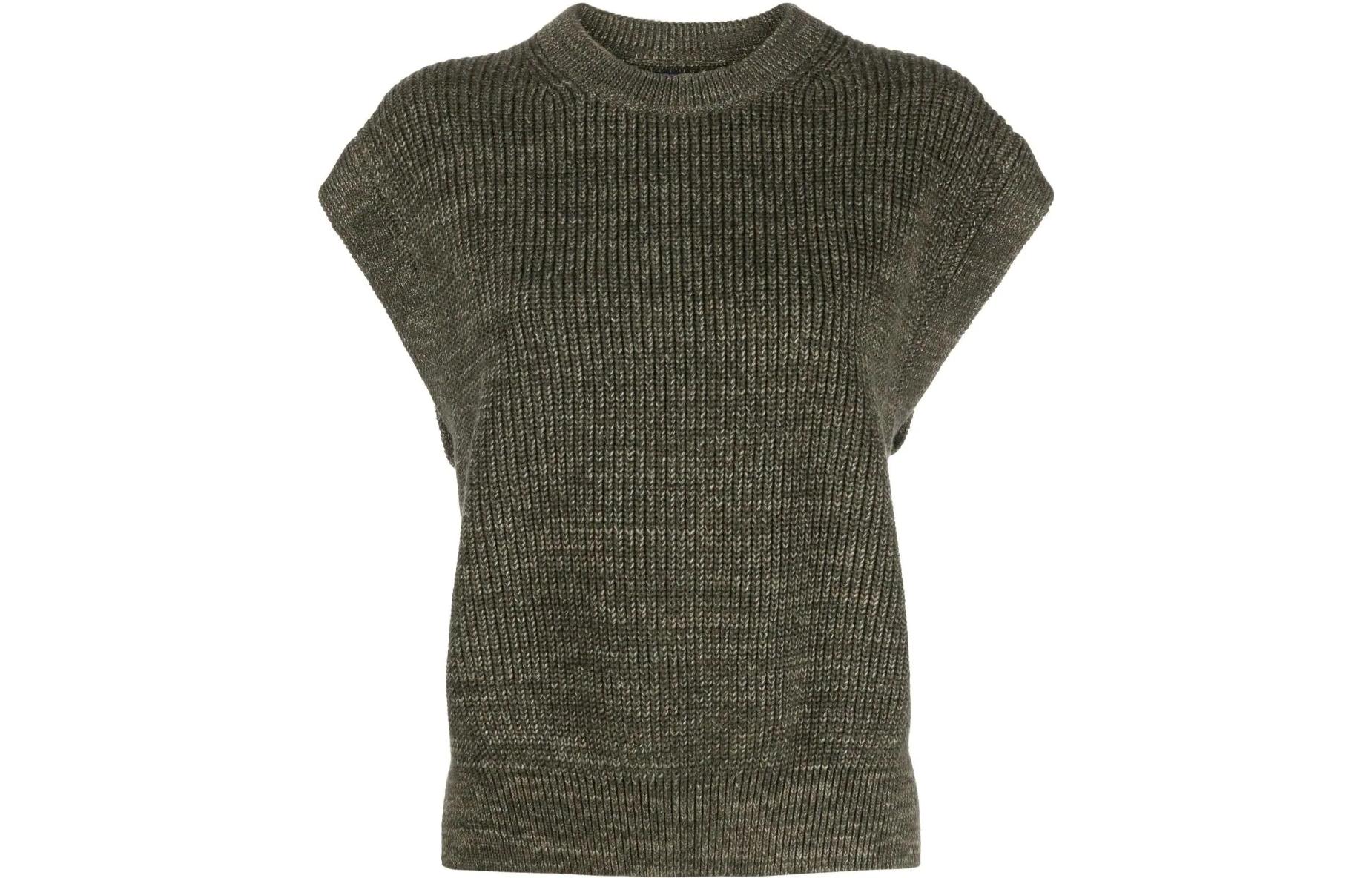 (Women) Polo Ralph Lauren SS22  Green Sleeveless Knit Top 211856742-001