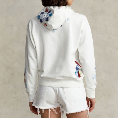 (W) Polo Ralph Lauren SS22 宽松版大标志连帽衫 - 白色 WMPOKNINFB20277-100 Purchase (W) Polo Ralph Lauren SS22 宽松版大标志连帽衫 - 白色 WMPOKNINFB20277-100