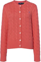 (Women) Polo Ralph Lauren SS22 Red Cable Knit Cotton Sweater. WMPOSWENDW20023-600 (Women) Polo Ralph Lauren SS22 Red Cable Knit Cotton Sweater. WMPOSWENDW20023-600