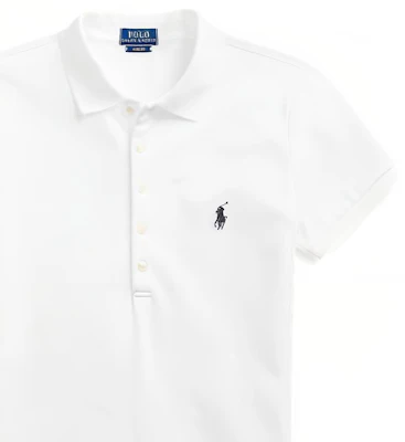 (W) 폴로 랄프 로렌 SS22 슬림핏 솔리드 컬러 폴로 셔츠 화이트 WMPOKNINN820016-100 Sizing (W) 폴로 랄프 로렌 SS22 슬림핏 솔리드 컬러 폴로 셔츠 화이트 WMPOKNINN820016-100