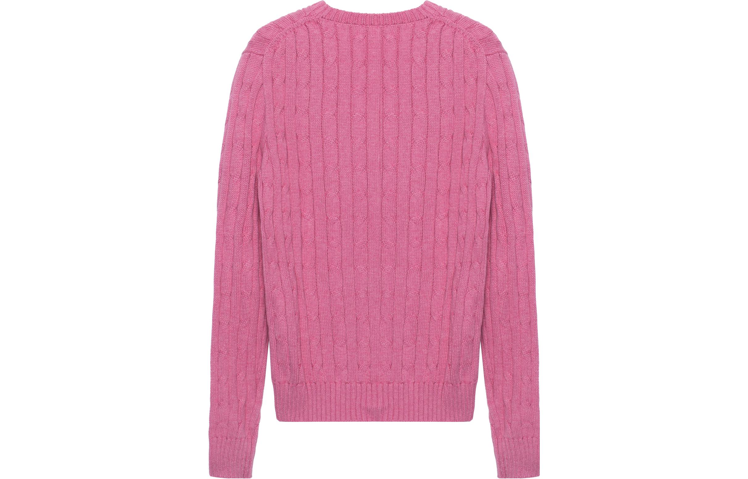 (Women) Polo Ralph Lauren SS22  Solid Cable Knit Sweater with Embroidery. 211570012-077 圖 3