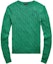 Buy (Women) Polo Ralph Lauren SS22 Cable Knit Cotton Sweater Women’s Green WMPOSWENC020313