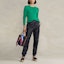 Lookbook (Women) Polo Ralph Lauren SS22 Cable Knit Cotton Sweater Women’s Green WMPOSWENC020313