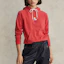 Shop (W) Polo Ralph Lauren SS22 Baju Sejuk Tukar Warna Big Pony Merah WMPOKNINFB20224-600