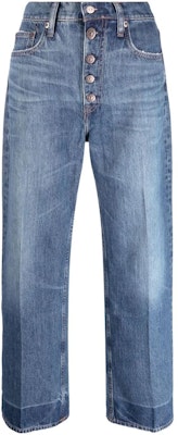 (W) 폴로 랄프 로렌 SS22 디스트레스드 와이드 레그 크롭 진 블루. 211872483-001 Buy (W) 폴로 랄프 로렌 SS22 디스트레스드 와이드 레그 크롭 진 블루. 211872483-001