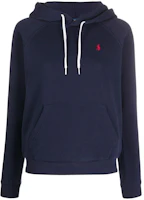 (Women) Polo Ralph Lauren SS22 Logo Embroidered Hoodie Navy Blue 211794394_F004 (Women) Polo Ralph Lauren SS22 Logo Embroidered Hoodie Navy Blue 211794394_F004