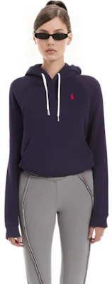 (W) Polo Ralph Lauren SS22 深蓝色徽标刺绣连帽衫 211794394_F004 211794394-F004 Purchase (W) Polo Ralph Lauren SS22 深蓝色徽标刺绣连帽衫 211794394_F004 211794394-F004
