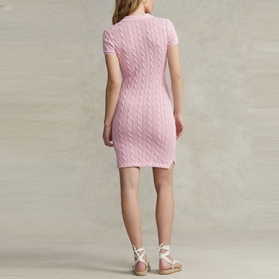 (W) Polo Ralph Lauren SS22 女裝粉色短袖針織連衣裙 WMPODRSNFA20271 Shop (W) Polo Ralph Lauren SS22 女裝粉色短袖針織連衣裙 WMPODRSNFA20271