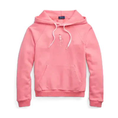 (Women) Polo Ralph Lauren SS22 Solid Pink Sweatshirt 211867394002