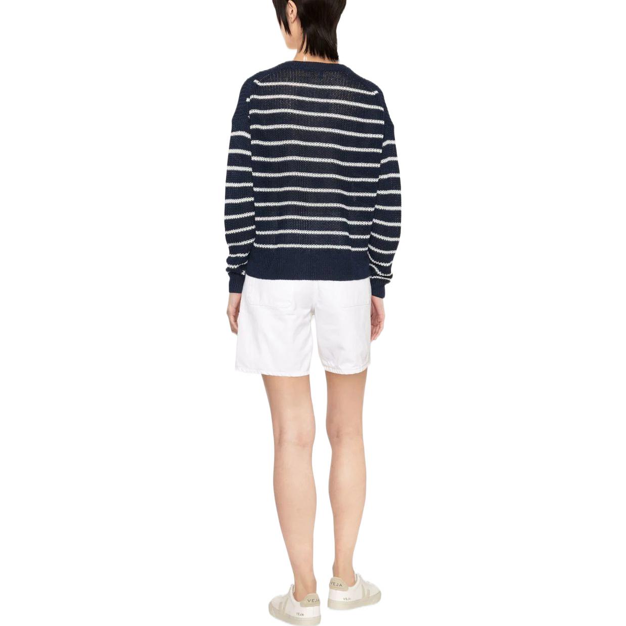 (Women) Polo Ralph Lauren SS22 Striped V-Neck Knit Sweater Women’s Blue. 211863615-001 圖 4