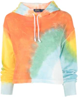 (Women) Polo Ralph Lauren SS22 Tie-Dye Print Pullover Hoodie Multicolor 211863311001 (Women) Polo Ralph Lauren SS22 Tie-Dye Print Pullover Hoodie Multicolor 211863311001