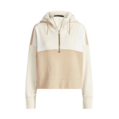 (Women) Polo Ralph Lauren SS22 Zip-Up Mesh Sweatshirt Jacket Multicolor WMRXKNINC020001-101