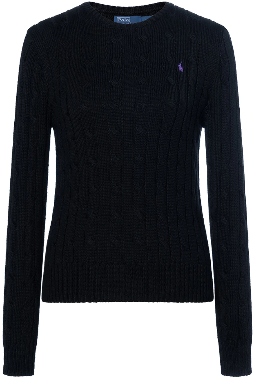 women-polo-ralph-lauren-ss-23-black-chunky-knit-sweater-with-embroidery-211891640-011