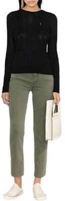 (W) Polo Ralph Lauren SS23 Sweater Hitam Chunky Rajut dengan Bordir. 211891640-011 Shop (W) Polo Ralph Lauren SS23 Sweater Hitam Chunky Rajut dengan Bordir. 211891640-011