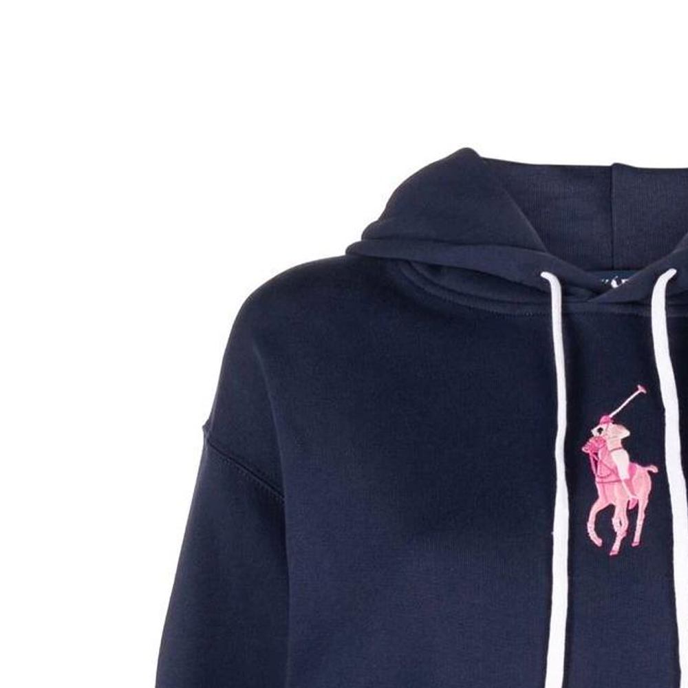 (Women) Polo Ralph Lauren SS23  Blue Hoodie with Unicorn Logo Print. 211866086-001 圖 6