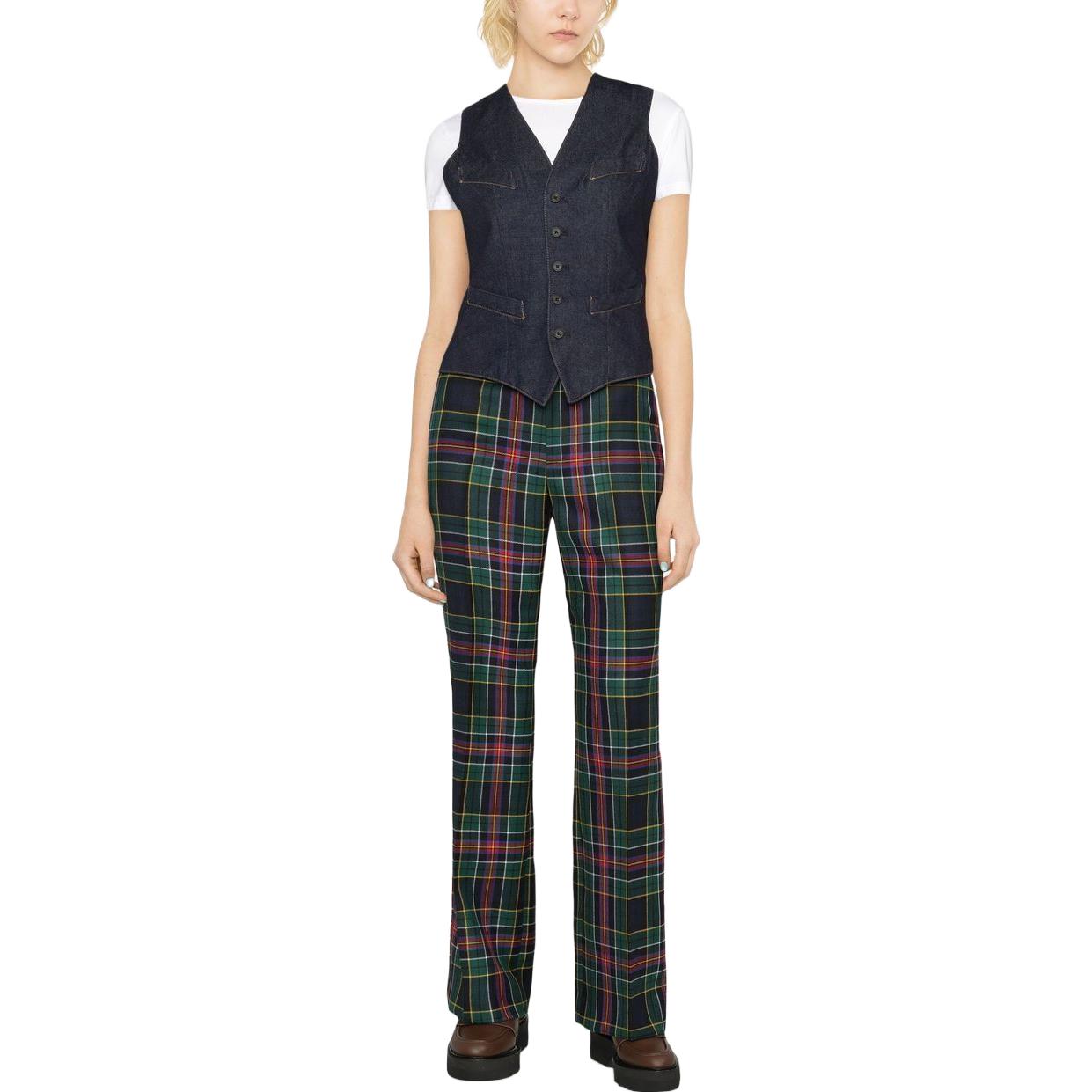 Lookbook (W) Polo Ralph Lauren SS23 藍色V領丹寧背心休閒單排扣 211813122-001