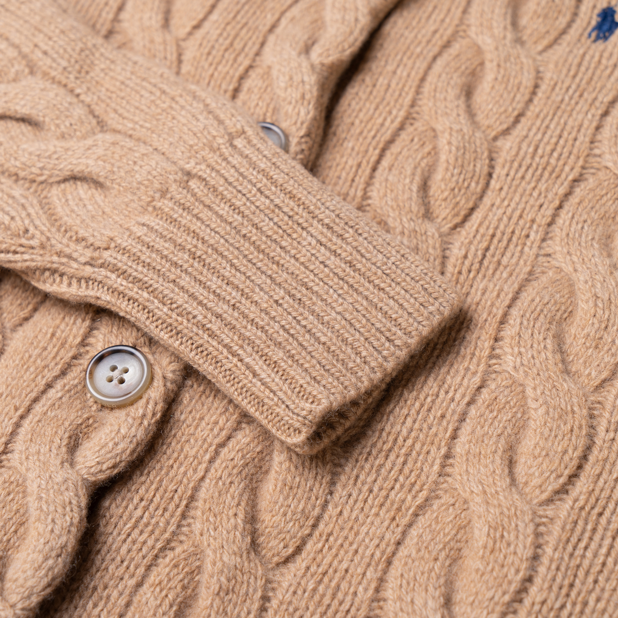 (Women) Polo Ralph Lauren SS23  Brown Solid Crewneck Long Sleeve Sweater. 23A910443WOOL -001 圖 7