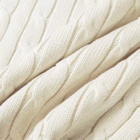 Details for (W) Polo Ralph Lauren SS23 麻花針織套頭毛衣 米白色. 211747398-004
