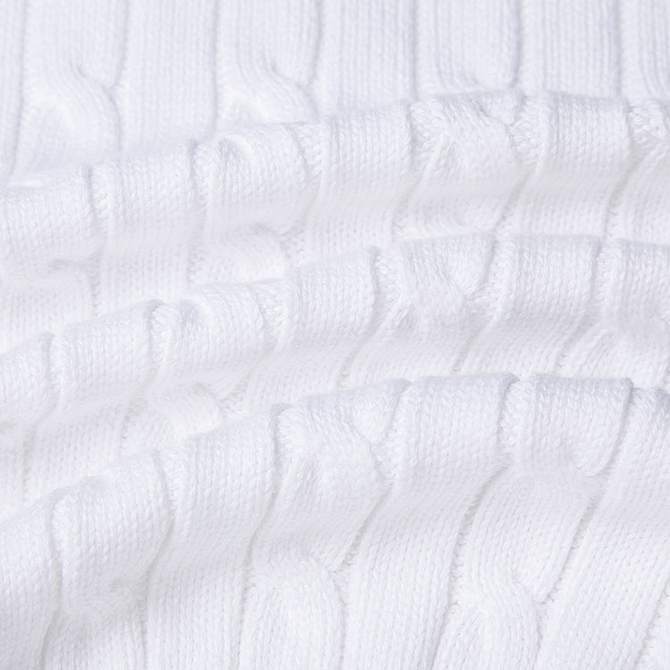 (Women) Polo Ralph Lauren SS23  Cable Knit Sweater White with Embroidered Logo. 211747397-002 圖 6