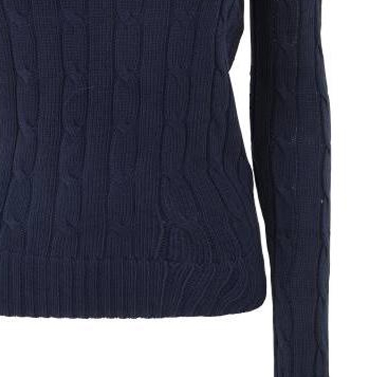 (Women) Polo Ralph Lauren SS23  Cable Knit Sweater Navy Blue. 211891640-002 圖 7