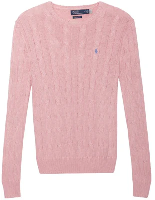 (W) 폴로 랄프로렌 SS23 청키 니트 스웨터 핑크 자수 디테일. 211891640-004 Order (W) 폴로 랄프로렌 SS23 청키 니트 스웨터 핑크 자수 디테일. 211891640-004