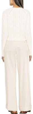 (W) ポロラルフローレン SS23 クリームホワイト ケーブルニット カーディガン 211891898-001 Shop (W) ポロラルフローレン SS23 クリームホワイト ケーブルニット カーディガン 211891898-001