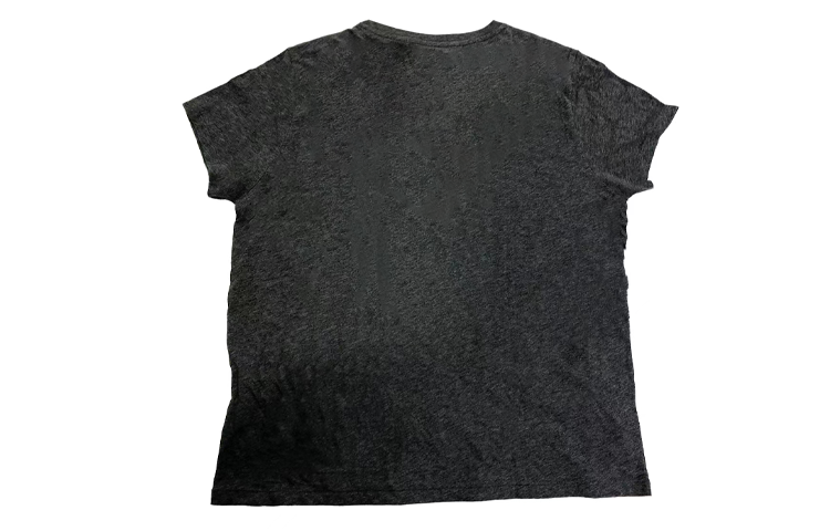 Lookbook (W) Polo Ralph Lauren SS23 Baju Kelabu V-Leher Logo Sulam. 211682523025