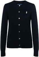 (Women) Polo Ralph Lauren SS23 Logo Crewneck Knit Cardigan Sweater. 211702649-004 (Women) Polo Ralph Lauren SS23 Logo Crewneck Knit Cardigan Sweater. 211702649-004
