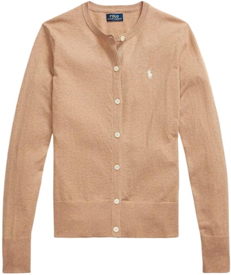 (W) 폴로 랄프 로렌 SS23 로고 크루넥 니트 가디건 스웨터. 211702649-004 Lookbook (W) 폴로 랄프 로렌 SS23 로고 크루넥 니트 가디건 스웨터. 211702649-004