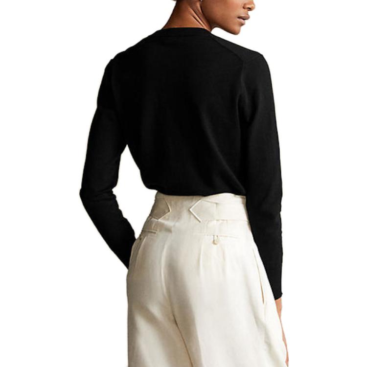 Purchase (W) 폴로 랄프 로렌 SS23 로고 크루넥 니트 가디건 스웨터. 211702649-004