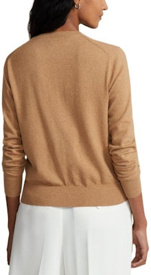 (W) 폴로 랄프 로렌 SS23 로고 크루넥 니트 가디건 스웨터. 211702649-004 Sizing (W) 폴로 랄프 로렌 SS23 로고 크루넥 니트 가디건 스웨터. 211702649-004