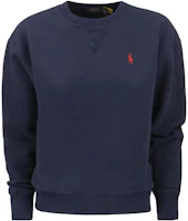 (Women) Polo Ralph Lauren SS23 Logo Print Crewneck Sweatshirt Blue. 211891557-002 (Women) Polo Ralph Lauren SS23 Logo Print Crewneck Sweatshirt Blue. 211891557-002