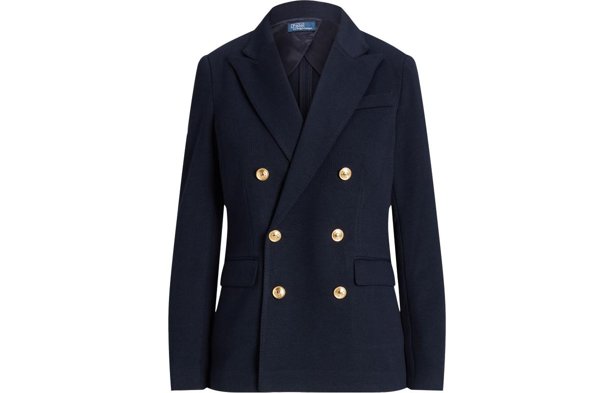 Order (W) Polo Ralph Lauren SS23 海軍藍雙排扣休閒西裝外套 WMPOOTWN5V20207-410