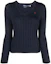 Order (W) ポロ ラルフ ローレン SS23 ネイビーロゴ ニット クルーネック プルオーバー セーター 211891641-002