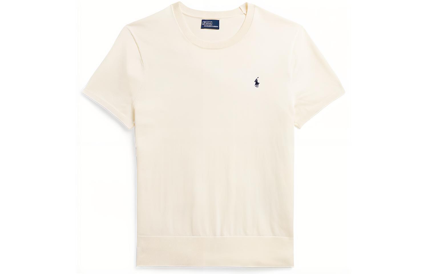 (Women) Polo Ralph Lauren SS23  Oversized Short Sleeve T-Shirt Off-White WMPOSWENC020619-101
