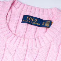 Purchase (W) Polo Ralph Lauren SS23 粉色刺繡標誌圓領針織T恤 211910987-003