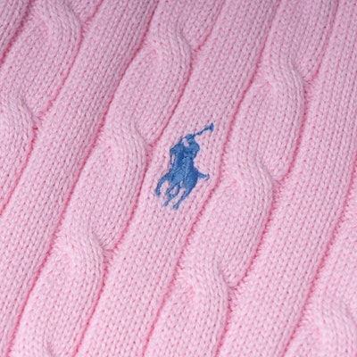 (W) 폴로 랄프 로렌 SS23 핑크 로고 자수 크루넥 니트 티셔츠. 211910987-003 Details for (W) 폴로 랄프 로렌 SS23 핑크 로고 자수 크루넥 니트 티셔츠. 211910987-003