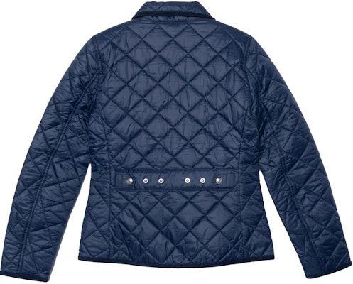 (W) 폴로 랄프 로렌 SS23 퀼팅 코튼 재킷 네이비 - 로고 자수. 211839410-002 Lookbook (W) 폴로 랄프 로렌 SS23 퀼팅 코튼 재킷 네이비 - 로고 자수. 211839410-002