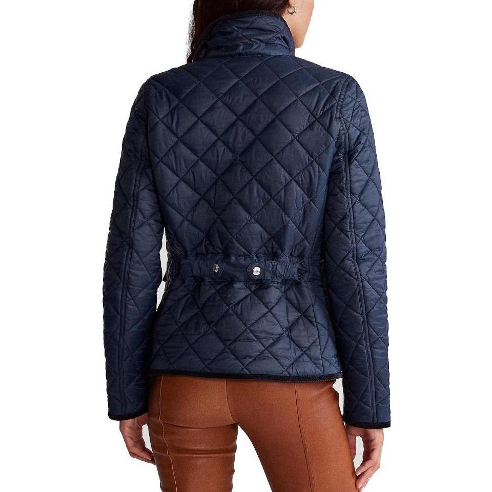 Purchase (W) 폴로 랄프 로렌 SS23 퀼팅 코튼 재킷 네이비 - 로고 자수. 211839410-002